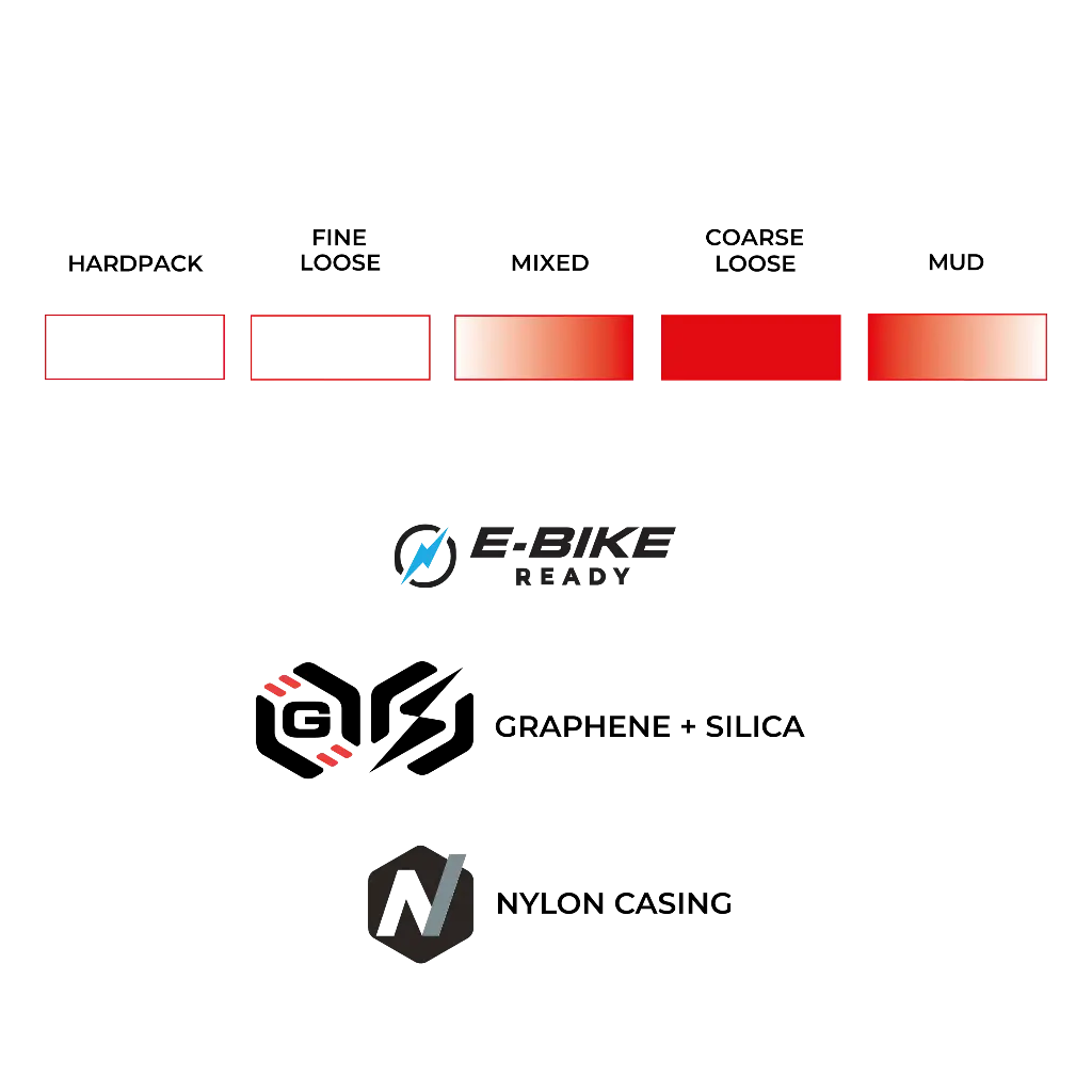 LLANTA VITTORIA BARZO 29X2.40 XC RACE TLR RFG+S CAFE/NG/NG G2.0 60 TPI 