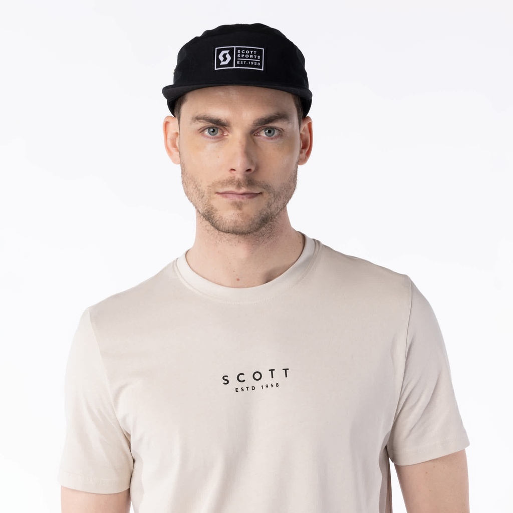 282117 GORRA SCOTT 5-PANELS NEGRA 