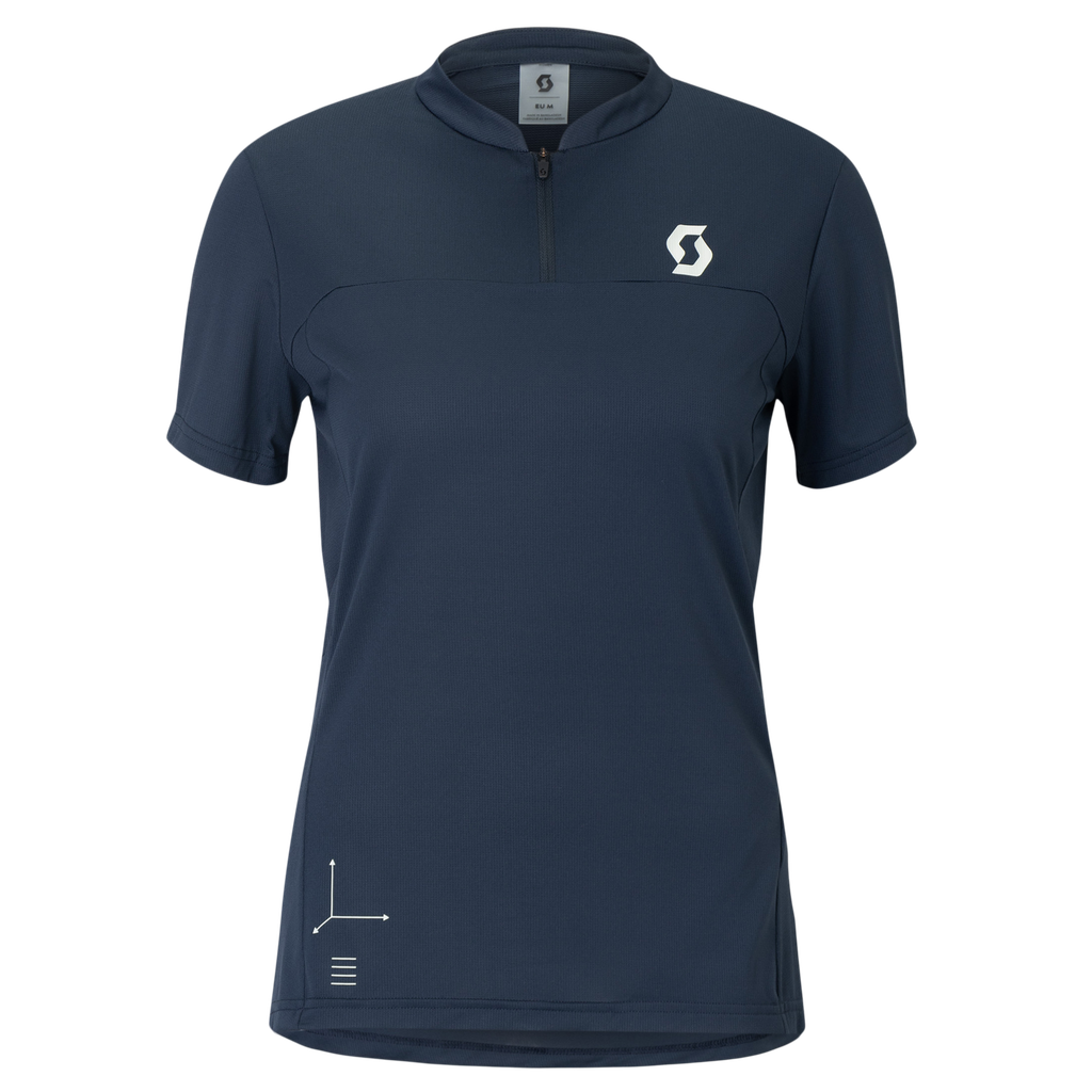 424703 JERSEY DAMA SCOTT VERTIC ZIP SS