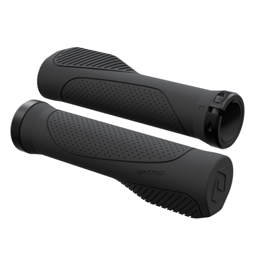 295930 GRIPS SYNCROS COMFORT LOCK ON NEGRO UNITALLA