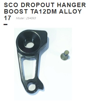 [SCOASRE254093222] 254093 PATA DESMONTABLE SCOTT BOOST TA12DM ALLOY 17